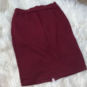 Red Bandage skirt